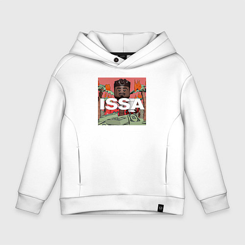 Детское худи оверсайз 21 savage / Белый – фото 1