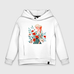 Детское худи оверсайз Маки и блондинка