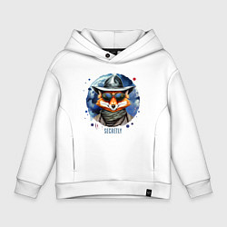 Детское худи оверсайз Лис шпион секретный агент