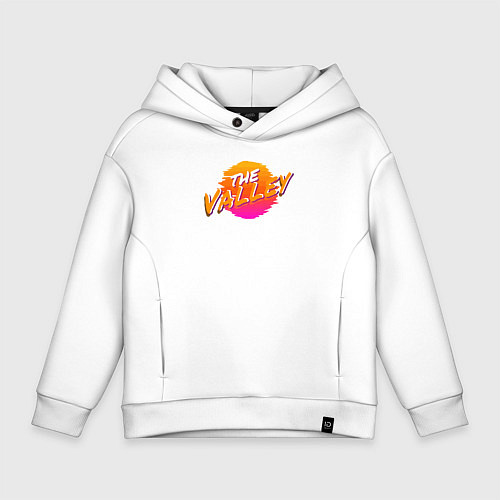 Детское худи оверсайз The valley / Белый – фото 1
