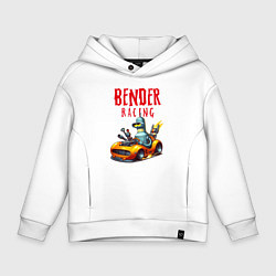 Детское худи оверсайз Bender racing - ai art fantasy