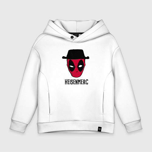 Детское худи оверсайз Heisenmerc / Белый – фото 1