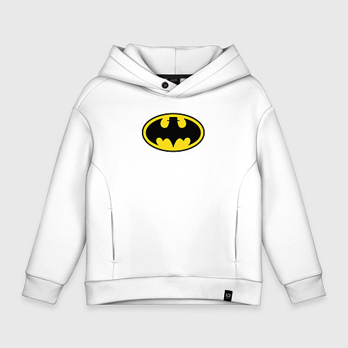 Детское худи оверсайз Heisenberg Batman / Белый – фото 1