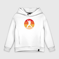 Детское худи оверсайз Judo girl