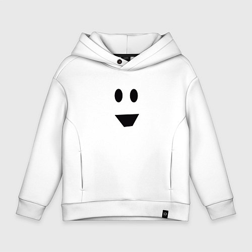 Детское худи оверсайз Я привидение / Белый – фото 1