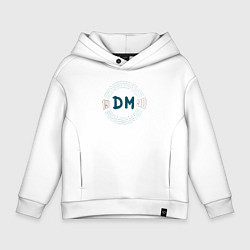 Толстовка оверсайз детская Depeche Mode - World Violation tour back, цвет: белый
