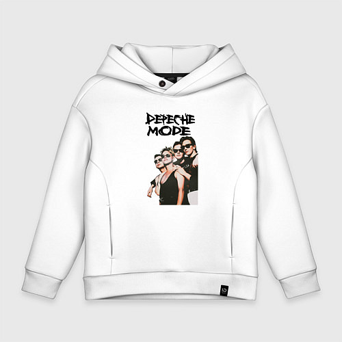 Детское худи оверсайз Depeche Mode 1990 - Violator / Белый – фото 1