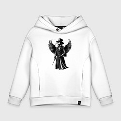 Детское худи оверсайз Крылатый чумной доктор