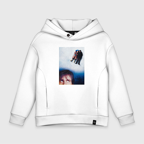 Детское худи оверсайз Вечное сияние чистого разума / Белый – фото 1