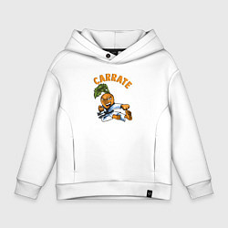 Толстовка оверсайз детская Carrate, цвет: белый