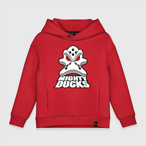 Детское худи оверсайз HC Anaheim Ducks / Красный – фото 1