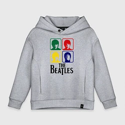Детское худи оверсайз The Beatles: Colors