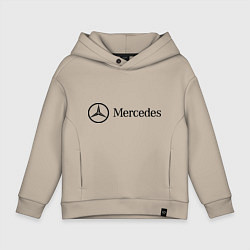 Детское худи оверсайз Mercedes Logo