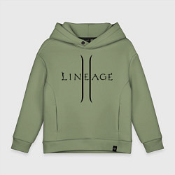 Детское худи оверсайз Lineage logo