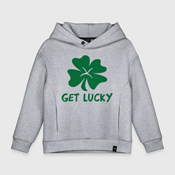 Детское худи оверсайз Get lucky