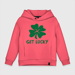 Детское худи оверсайз Get lucky