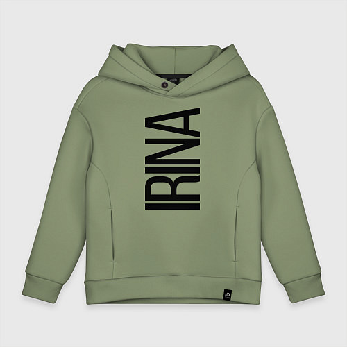 Детское худи оверсайз Ирина / Авокадо – фото 1