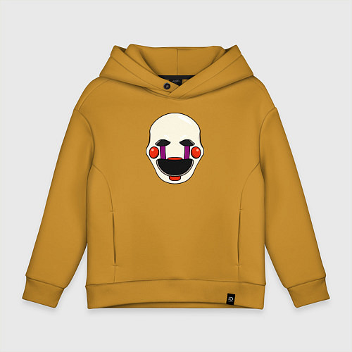 Детское худи оверсайз Puppet FNAF Марионетка / Горчичный – фото 1