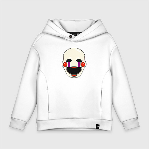 Детское худи оверсайз Puppet FNAF Марионетка / Белый – фото 1