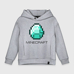 Детское худи оверсайз Minecraft Diamond