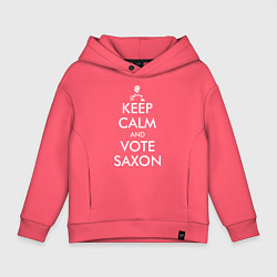 Детское худи оверсайз Keep Calm & Vote Saxon