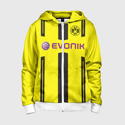 Детская толстовка на молнии BVB FC: Evonik