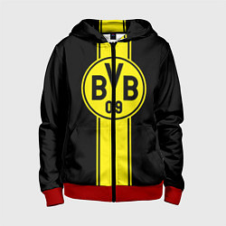 Толстовка на молнии детская BVB, цвет: 3D-красный