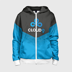 Детская толстовка на молнии Cloud 9 Uniform