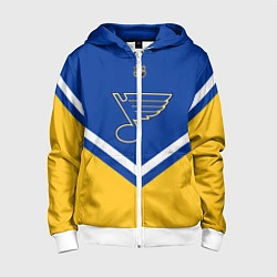 Детская толстовка на молнии NHL: St. Louis Blues