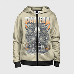 Толстовка на молнии детская Pantera: Wild Goat, цвет: 3D-черный