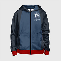 Детская толстовка на молнии Chelsea FC: London SW6