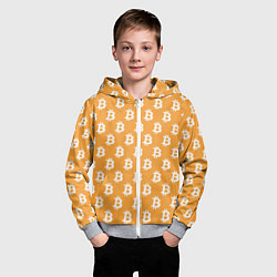 Толстовка на молнии детская BTC Pattern, цвет: 3D-меланж — фото 2