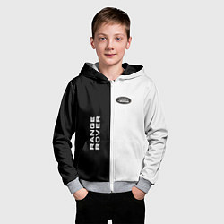 Толстовка на молнии детская Land Rover: Range Rover, цвет: 3D-меланж — фото 2