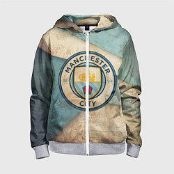 Детская толстовка на молнии FC Man City: Old Style