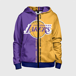 Детская толстовка на молнии NBA: LA Lakers