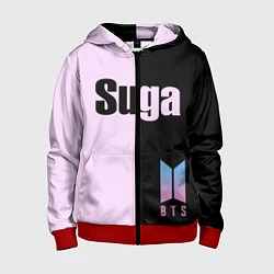 Детская толстовка на молнии BTS Suga