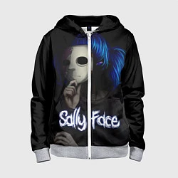 Детская толстовка на молнии Sally Face: Dark Mask