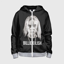 Детская толстовка на молнии BILLIE EILISH