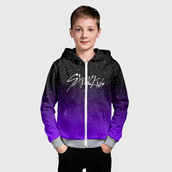 Толстовка на молнии детская STRAY KIDS, цвет: 3D-меланж — фото 2