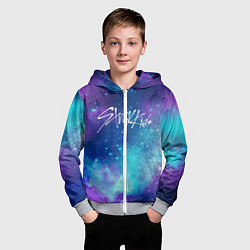 Толстовка на молнии детская STRAY KIDS, цвет: 3D-меланж — фото 2