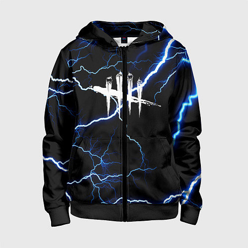 Детская толстовка на молнии DEAD BY DAYLIGHT / 3D-Черный – фото 1