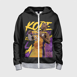 Детская толстовка на молнии Kobe Bryant