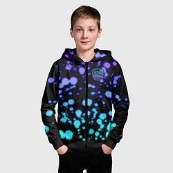 Толстовка на молнии детская League of Legends, цвет: 3D-черный — фото 2