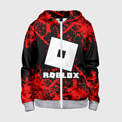 Детская толстовка на молнии Roblox