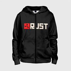 Детская толстовка на молнии RUST