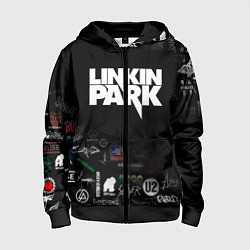 Детская толстовка на молнии LINKIN PARK