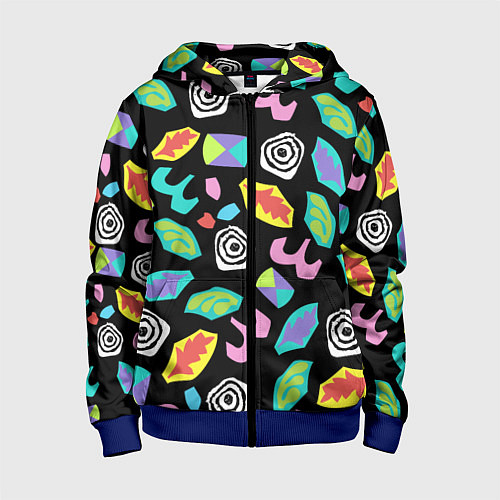 Детская толстовка на молнии STRANGER THINGS / 3D-Синий – фото 1