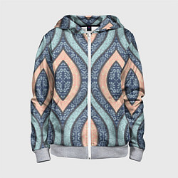 Детская толстовка на молнии Восточный орнамент
