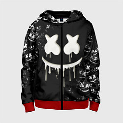 Детская толстовка на молнии Marshmello