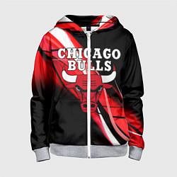 Детская толстовка на молнии CHICAGO BULLS
